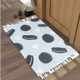 Bless International DELICIOUS COOKIES LOVE CHOCOLATE HOME AND KITCHEN RUG