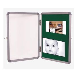 Elora NOTICE / PIN-UP BOARD WITH ACRYLIC SHUTTER
