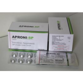 Mecoson Labs Aceclofenac, Paracetamol & Serratiopeptidase Tablet