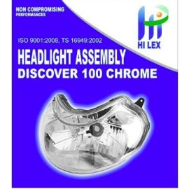 Hilex Discover 100-Chorme Head Light Assembly