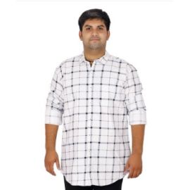 Vaihit Plus Size Check Shirt 