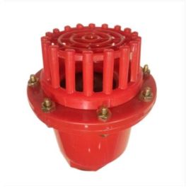 Shyam Red PVC Foot Valve