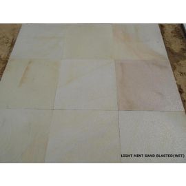 Stone Land Sandstone Light Mint Sandblasted