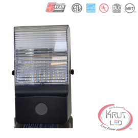 9W - LED Mini Wallpack With photocell