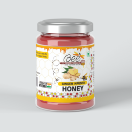 ONE BEE ORGANICS Ginger Honey (500g)