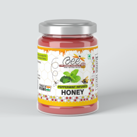 ONE BEE ORGANICS Peppermint Honey (500g)