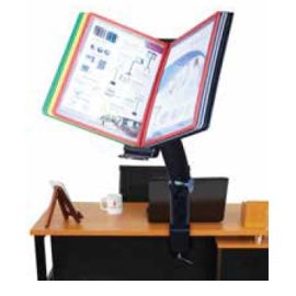 Infomate Flexi arm table display unit