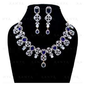 Alex Jewellery AD Necklace Set